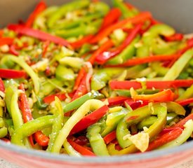 Sichuan Stir-Fry Eggplant with Bell Peppers