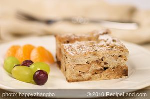 Baked Spiced Apple French Toast recipe