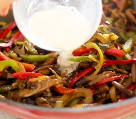 Sichuan Stir-Fry Eggplant with Bell Peppers