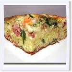 Bacon and Mozzarella Frittata
