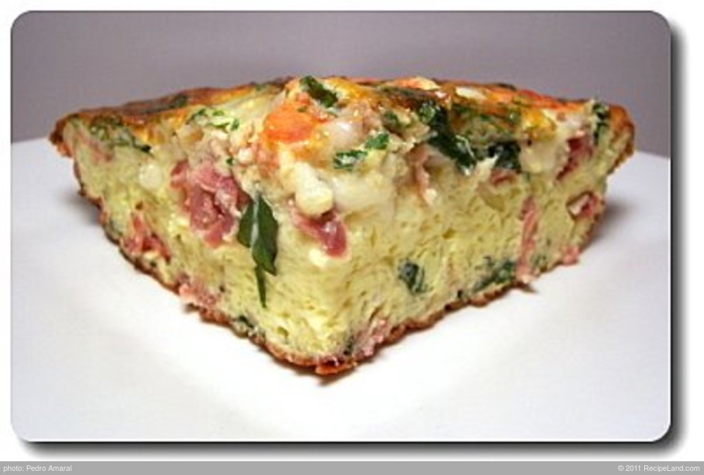 Bacon and Mozzarella Frittata