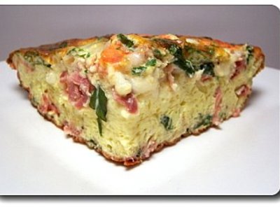 Bacon and Mozzarella Frittata