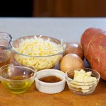 These are the ingredients you need to make this delicious sweet potato casserole.