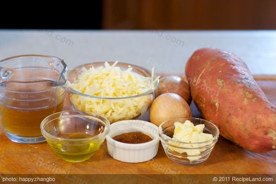 These are the ingredients you need to make this delicious sweet potato casserole.