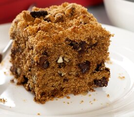 Acorn Squash Cake with Pecan Streusel