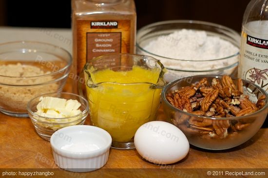 First gather together these ingredients to make the batter.