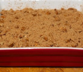 Acorn Squash Cake with Pecan Streusel