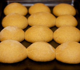 Spiced Sweet Potato Dinner Rolls