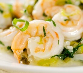 Garlicky Shrimp Scampi