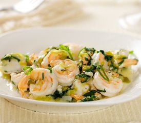 Garlicky Shrimp Scampi