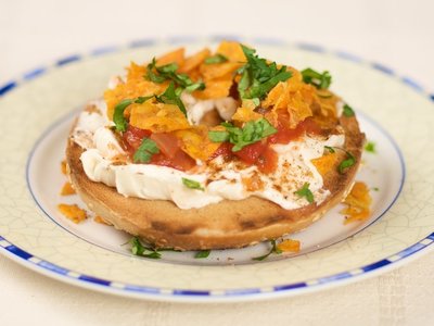 Mexican Breakfast Bagel