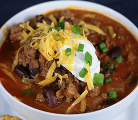 Bone Suckin' Red Bean Chili