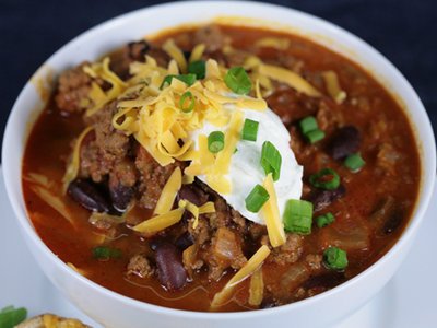 Bone Suckin' Red Bean Chili