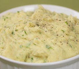 Brie Baked Mashed Potatoes