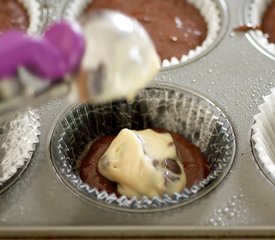 Filled Rich Chocolate Cupcakes