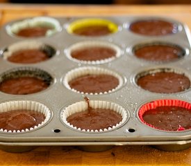 Filled Rich Chocolate Cupcakes