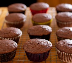 Filled Rich Chocolate Cupcakes