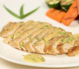 Grilled Tarragon Chicken with Mustard Sauce