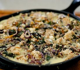 Feta, Ricotta and Swiss Chard Frittata