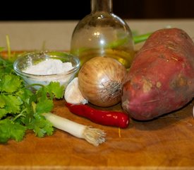 Sweet-Potato Fritters