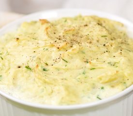 Brie Baked Mashed Potatoes