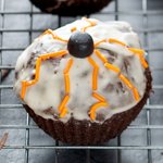 Halloween Chocolate Surprise Cupcakes