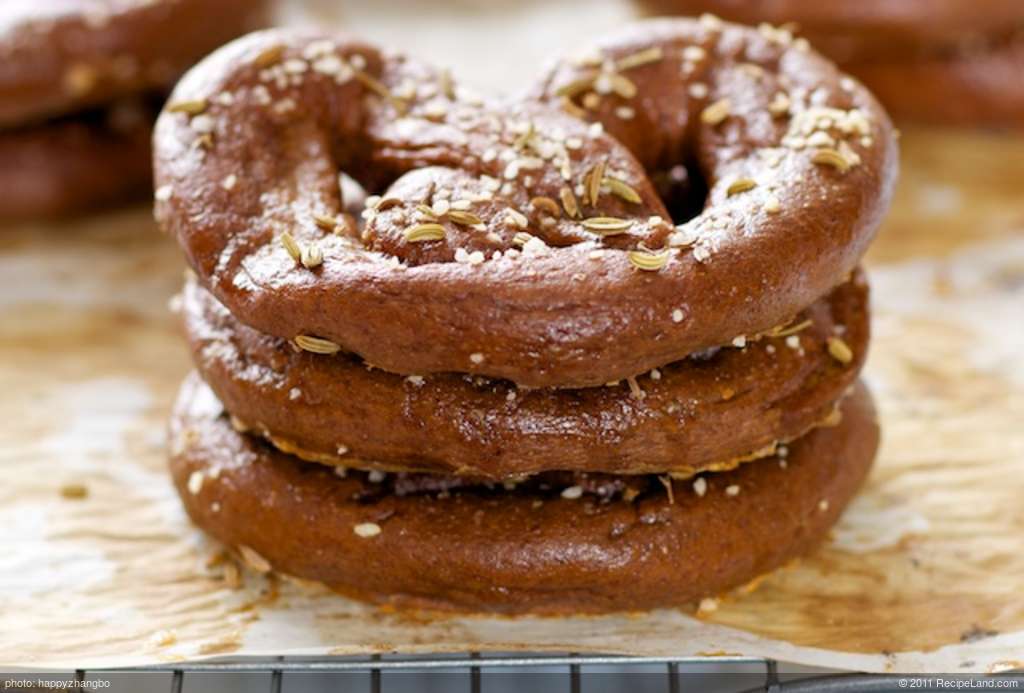Whole Wheat Fennel Pretzel recipe