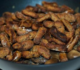 Roasted Porcini Gnocchi with Sauteed Mushrooms