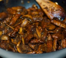 Roasted Porcini Gnocchi with Sauteed Mushrooms