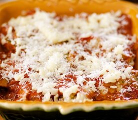 Beef Stuffed Shells for Two