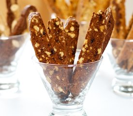 Chocolate-Walnut Biscotti