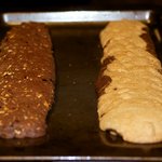 Baking process.
