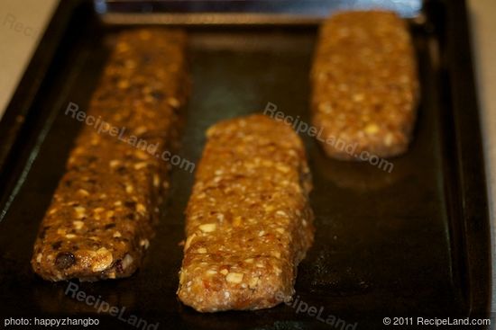 Place the dough onto baking sheet.