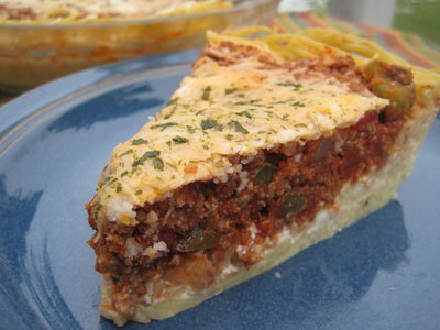 All Time Favorite Spaghetti Pie