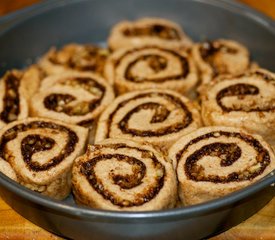 Cinnamon Buns with Cream Cheese and Maple Glaze