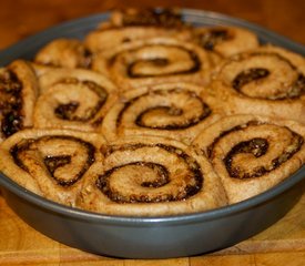 Cinnamon Buns with Cream Cheese and Maple Glaze