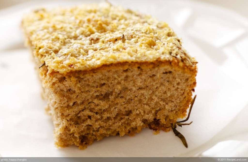 Rosemary-Garlic Olive Oil and Parmesan Bread recipe