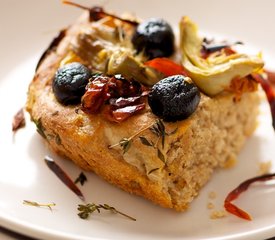 Artichoke Hearts, Olives, Sun-Dried Tomato and Red Chili Bread