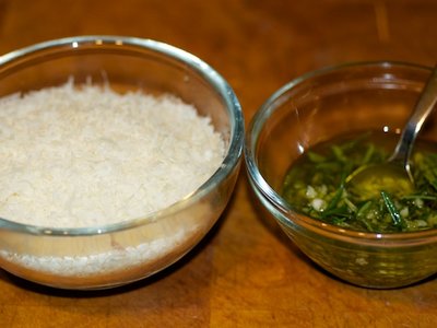 Rosemary-Garlic Olive Oil and Parmesan Bread