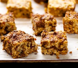 Chocolate Chip, Banana, Oat Squares