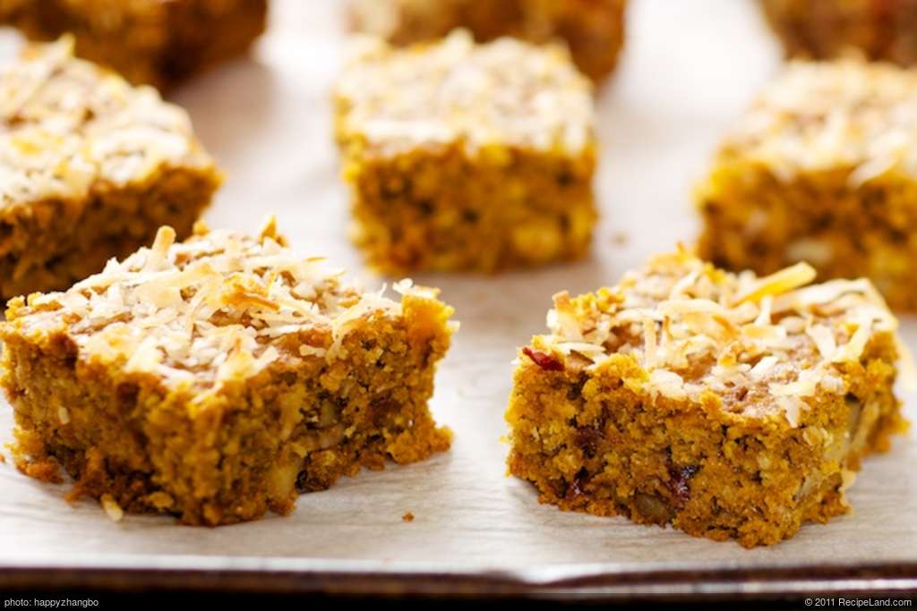 Pumpkin-Oatmeal Bars recipe