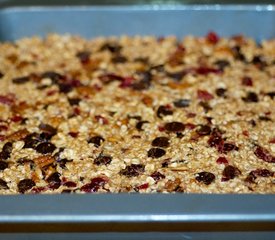 Chocolate Chip, Banana, Oat Squares