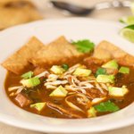 Sopa de Tortilla (Vegetarian Tortilla Soup)