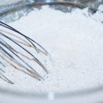 Mix the dry ingredients together.