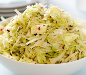 Sweet 'n Sour Cabbage and Apple Salad