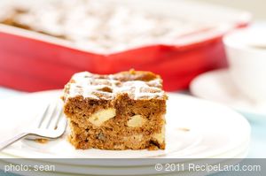 Fresh Apple Cake with Cream Cheese Frosting