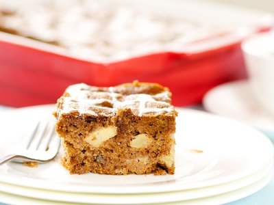 Fresh Apple Cake with Cream Cheese Frosting