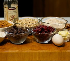 Oatmeal-Cranberry Chocolate Chip Cookies