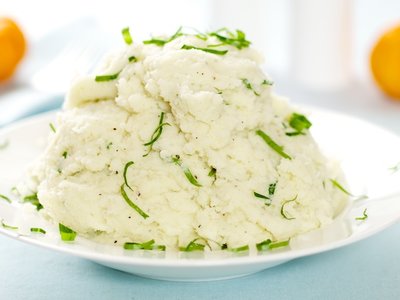 Buttermilk Wasabi Mashed Potatoes