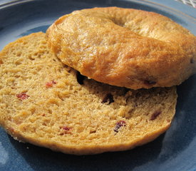 Bread Machine Pumpkin Spice Bagels